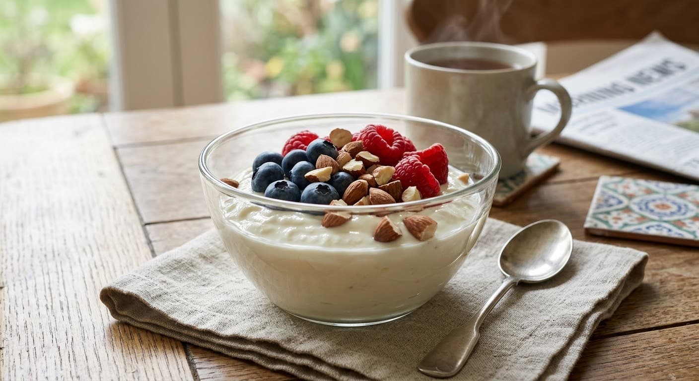 Greek Yoghurt Berry Pot
